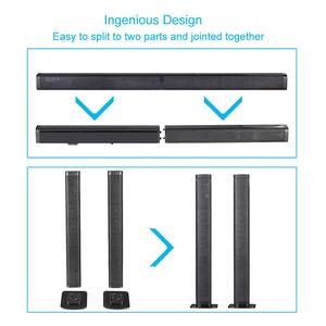 Système sonore <span class=keywords><strong>de</strong></span> Home cinéma 60W, g60, <span class=keywords><strong>barre</strong></span> <span class=keywords><strong>de</strong></span> sons <span class=keywords><strong>TV</strong></span>, <span class=keywords><strong>bluetooth</strong></span>, Support <span class=keywords><strong>de</strong></span> haut-parleur <span class=keywords><strong>bluetooth</strong></span>, AUX, <span class=keywords><strong>barre</strong></span> sonore 3D Surround, 2.0 - Product Image 2