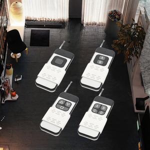 Dài phạm vi 433Mhz cán mã không dây RF điều khiển từ xa 1527 1/2/<span class=keywords><strong>4CH</strong></span> học tập nhựa từ xa cho cửa nhà để xe 1000m phạm vi cho - Product Image 3