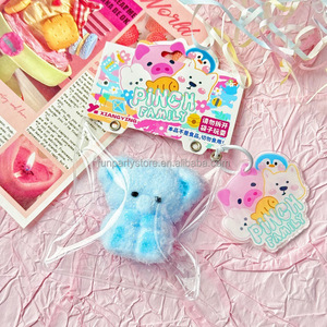 Mini Jouet Squishy Animal Mignon en Forme de Boulette, Nouveau Jouet Anti-Stress en Silicone Souple à Texture Gooey pour Enfants et Adultes, Idéal pour le Bureau - Product Image 4