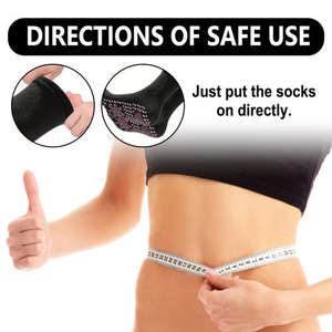 Chaussettes thermiques douces et respirantes Houkea Health Ease pour les sports de plein air, confortables pour les femmes, soulagement de la fatigue des pieds, sports d'intérieur - Product Image 5