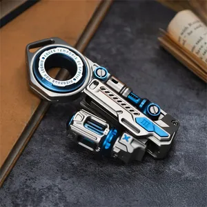 Time Knight Spinner anti-stress en alliage de titane EDC, jouet sensoriel tactile, visuel et auditif pour l'ADHD, l'anxiété et la concentration, adapté à tous les âges - Product Image 4