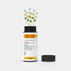 <span class=keywords><strong>Tiras</strong></span> <span class=keywords><strong>Reactivas</strong></span> para Análisis de <span class=keywords><strong>Orina</strong></span> de 4 Parámetros URS-4 SG, Kit de Prueba de <span class=keywords><strong>Orina</strong></span> para <span class=keywords><strong>Glucosa</strong></span> y pH, <span class=keywords><strong>Tiras</strong></span> de Plástico Manuales con Certificación CE - Product Image 5