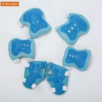 Ensemble de protections pour les genoux et les coudes Istaride pour enfants - Imperméable, respirant, élasticité réglable pour la course à pied et les sports