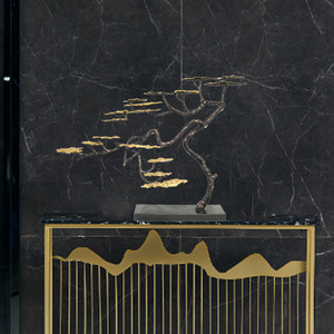 Adorno de pino de aluminio fundido de 1160*500*900MM para decoraciones de hoteles y centros de convenciones - Product Image 2