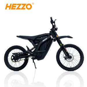 2024 HEZZO 60 V 6500 W Middrive E-Bike 40 Ah TALARIA STING Gelände-Elektro-Dirtbike Lichtbiene Elektro-Motorrad Moto Electrica