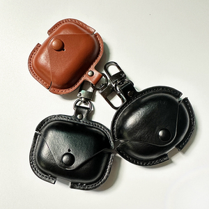 Étuis en cuir pour écouteurs sans fil pour <span class=keywords><strong>Huawei</strong></span> <span class=keywords><strong>Freebuds</strong></span> 3 4 5 <span class=keywords><strong>4i</strong></span> Housse de protection pour Airpods 2 3 4 Pro2 air pods Pochette de transport - Product Image 1