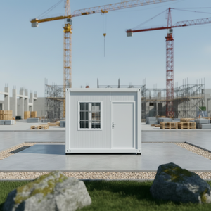 บ้านคอนเทนเนอร์สำเร็จรูปทรงสี่เหลี่ยมผืนผ้าขนาด 40 ฟุต พลังงานแสงอาทิตย์ สำหรับโรงแรม/วิลล่า ดีไซน์ทันสมัย ระบายอากาศได้ดี ผลิตจากแผงแซนวิช - Product Image 1