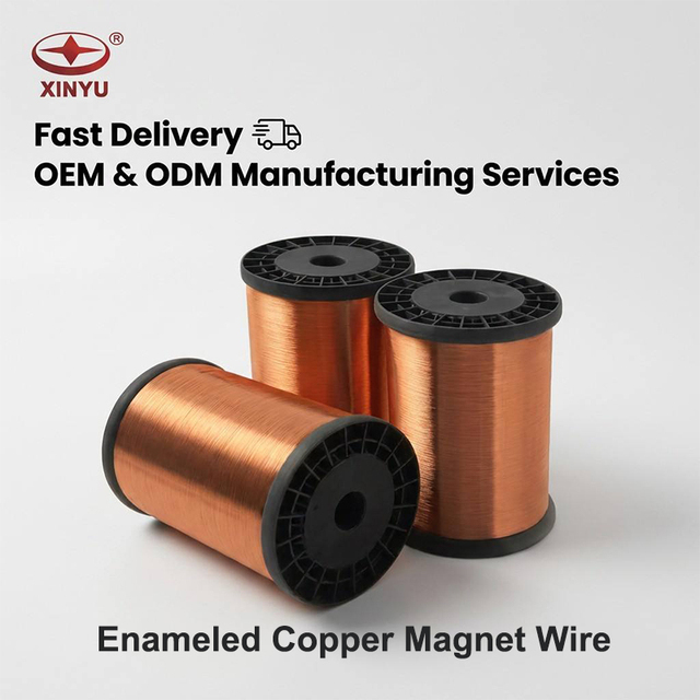 0.80mm (AWG 20) Class 180 Solid Enameled Copper Magnet Wire for Motor, Transformer & Generator Winding, ISO 9001/14001
