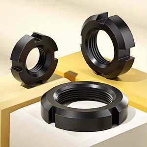 Steeltreks Hardware Befestigungselemente Mutter Edelstahl A2/A4 DIN 1804 Geriffelte Rundmutter M6-M100 für Maschinenwartung - Product Image 6