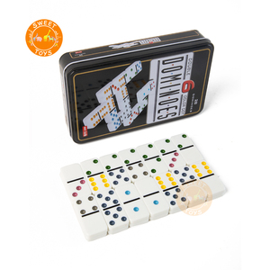 Dominó Doble Seis Puntos de Color y Nail <span class=keywords><strong>Domino</strong></span> Juego Dominó Profesional - Product Image 6