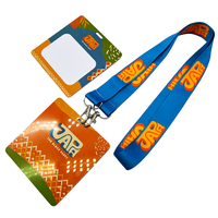 Badge d'événement VIP personnalisé RFID NFC, carte d'identité laminée avec cordon pour le contrôle d'accès aux festivals et concerts