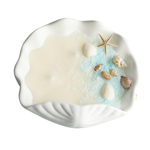 Décoration d'intérieur, <span class=keywords><strong>bougie</strong></span> parfumée artisanale en coquille de mer, cire de soja, pour mariage, cadeau - Product Image 5