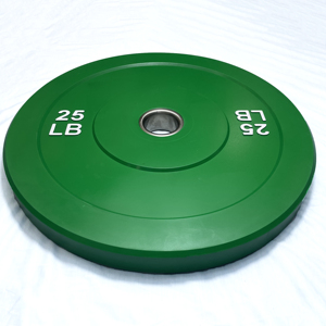 ชุดแผ่นกันชน10lbs/25lbs // 35lbs/<span class=keywords><strong>45lbs</strong></span>/55lbs แผ่นยางน้ำหนักสำหรับยกน้ำหนักการฝึกความแข็งแรง - Product Image 5