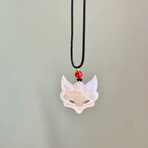 New Simple Niche Design Mysterious Elegant Fox Shaped Pendant Necklace Vintage Unisex's Necklaces Fashion Jewelry Wholesale - Product Image 4