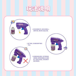 Máquina de burbujas Sanrio Chloe Melody, juguete de mano, material plástico seguro para niños de 2 a 4 años, unisex - Product Image 4