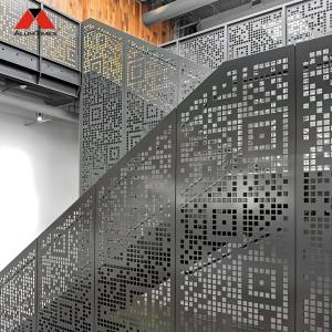 Panneau décoratif personnalisé de luxe gravé au laser pour façade de villa et intérieur – Mur en aluminium découpé CNC - Product Image 6