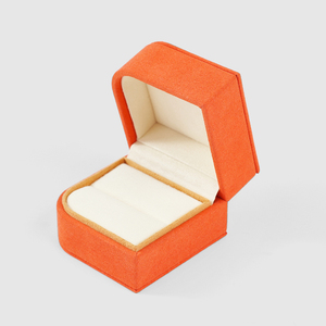 Caja de Almacenamiento de Anillos de Lujo FANXI, Caja de Regalo de Microfibra, Organizador de Joyería, Estuche de Exhibición, Estuche para Guardar Anillos - Product Image 4
