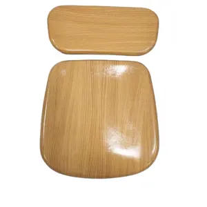 Placa de madera con molde de prensado para silla de estudiante, tablero de asiento y respaldo para muebles escolares