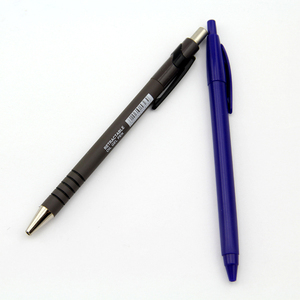 Stylo à bille personnalisé Slim Black Barrel - Product Image 1