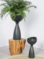Kreativer Magnesium-Ton Meerjungfrauen-Blumentopf mit hoher Taille, großer Blumentopf für den Innenbereich, Wohnzimmer, Balkon, zum Hängen von Jasmin