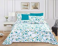 Ensemble de draps de lit Queen de haute qualité, 6 pièces, imprimé, microfibre brossée, écologique, durable, toutes saisons, ultra doux, respirant