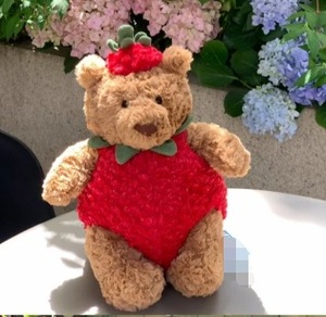 Juguetes de <span class=keywords><strong>Peluche</strong></span> Jellycats, Serie Completa de Etiquetas Divertidas de Frutas, Conejo <span class=keywords><strong>Bonnie</strong></span>, Serie de Peluches de Alta Gama, Relleno de Algodón PP, Regalos de Navidad para Parejas - Product Image 3