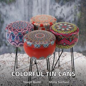 Fabricante de Frascos de Velas Aromáticas Personalizados em Lata de Metal e Frascos Cilíndricos de Metal - Product Image 4