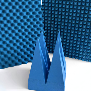 Material Absorbente de Microondas/Radar de 100Mhz-18Ghz, Espuma de Poliuretano en Forma de Pirámide, Espesor de 30-1000mm, Cámara de Antena para Pruebas EMC - Product Image 4