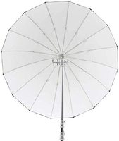 Godox UB-130W 51 pouces 130 cm Parapluie de Studio Parabolique Réflecteur Noir et Blanc avec Tissu de Housse Diffuseur Noir et Argent