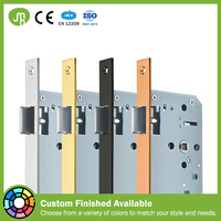 Serrure de porte d'hôpital CE, acier inoxydable de haute qualité, 5572 Euro Profile Roller Bolt Mortise Lock