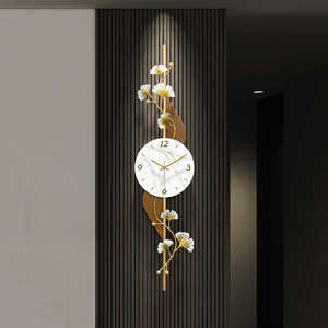 Horloge murale moderne 24*99cm Bird Collection Quartz Advanced Sense Design contemporain pour salon Restaurant Montre murale - Product Image 6