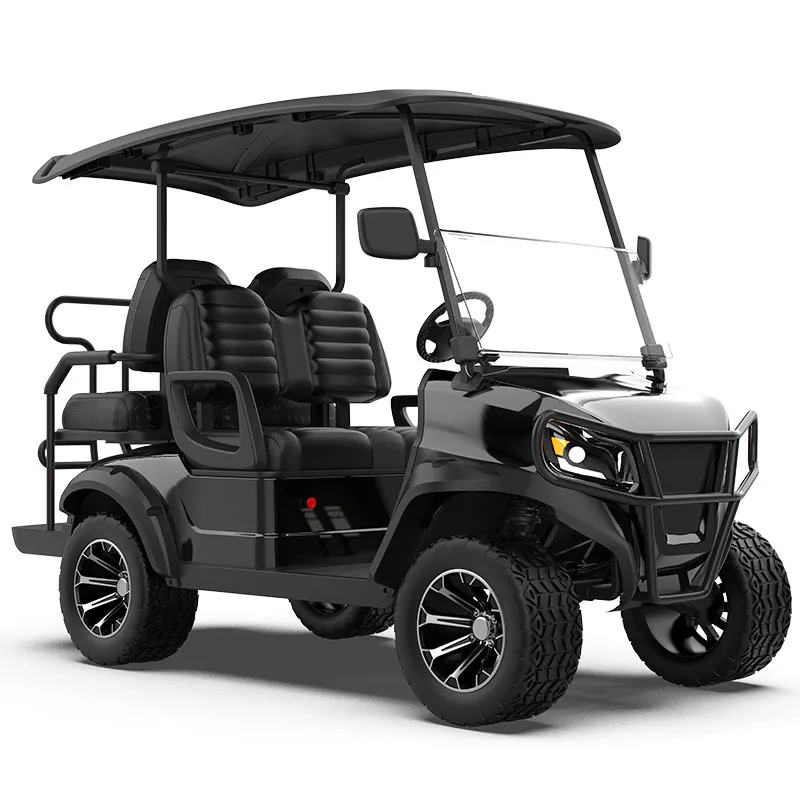 High Quality 4 Person Off-Road Golf Cart Cheap 4 Seater Electric Golf Cart with Certification