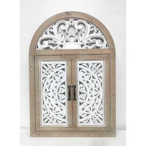 Produttore personalizzato casa decorativa in legno rustico a forma di finestra appeso a parete art home decor - Product Image 1