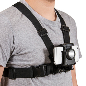 गर्म बिक्री उच्च लोच चेस्ट, एक्शन कैमरों के लिए मोबाइल फोन छाती स्ट्रैप - Product Image 1