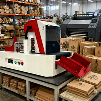 Imprimante numérique à jet d'encre pour boîtes en carton ondulé industrielles, machine à passage unique avec système d'alimentation automatique inclus