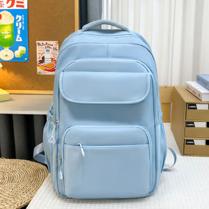 <span class=keywords><strong>Zaino</strong></span> Personalizzato alla Moda <span class=keywords><strong>Nero</strong></span> Rosa Bianco per Studenti, Impermeabile, Casual da Uomo e <span class=keywords><strong>Donna</strong></span> per Viaggi e Attività all'Aperto - Product Image 6