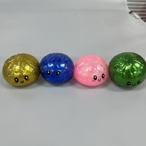 ของเล่นบีบตุ๊กตาซาลาเปานุ่มนิ่ม ช่วยคลายความวิตกกังวล ล้างทำความสะอาดได้ ของเล่นบีบซาลาเปาน่ารัก ของเล่นบีบฟิดเจ็ตสำหรับเด็ก - Product Image 1