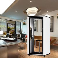 Cabine mobile moderne, confortable et silencieuse 2025 – Idéale pour le télétravail, le bureau, l'hôtel, l'entrepôt ou comme cabine d'enregistrement