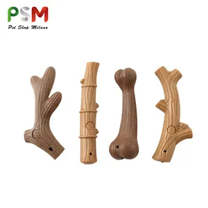 Pet Teeth Toys Rubber Bamboo Bones Dog Interactive Training Toys Pet Chew Toys For Dogs