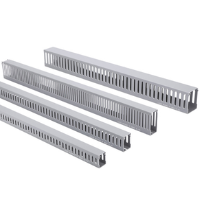 プラスチックケーブルトレイフレキシブルケーブルダクト全サイズグレースロット電線ケーブルPVCプラスチックトランキングサイズ - Product Image 4