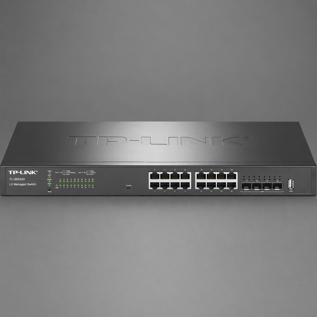 TP-LINK 2.5G Layer 3 Network Management Enterprise Switch TL-SG3218 All-Gigabit