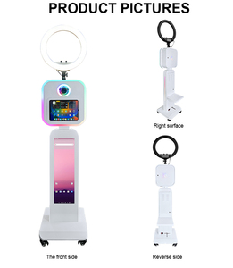 Photomaton portable pour mariage et fête, impression instantanée, compatible avec iPad 10,2-13 pouces, <span class=keywords><strong>logiciel</strong></span> <span class=keywords><strong>gratuit</strong></span>, écran 29 pouces, machine photo DSLR - Product Image 3