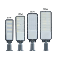 Lampadaire LED extérieur KCD 0-10V à intensité variable 4000K 50W 80W 100W 150W 200W 220V AC avec cellule photoélectrique