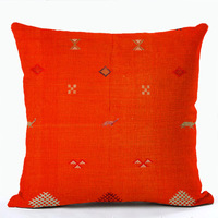 Housse de coussin carrée, style bohème ethnique, motif géométrique abstrait, housse de coussin décorative pour canapé, salon, lit