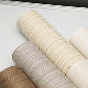 Thương hiệu mới chất lượng cao PVC chống cháy hình nền hiện đại dọc sọc thiết kế cho trang trí tường nhà cho phòng khách phòng ngủ - Product Image 4