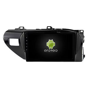 רדיו לרכב אנדרואיד 13 בגודל 10.1 אינץ' עם GPS מובנה, קארפליי אלחוטי, אנדרואיד אוטו, HIFI עבור טויוטה היילקס הגה ימני 2016-2018 סיטונאי - Product Image 1