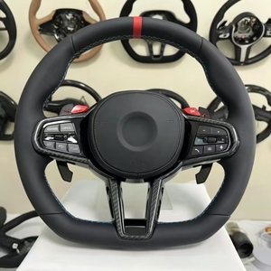 <span class=keywords><strong>Volante</strong></span> Deportivo de Cuero y Fibra de Carbono M Performance para <span class=keywords><strong>BMW</strong></span> G30 G31 G32 X3 G01 X4 G02 <span class=keywords><strong>M2</strong></span> G87 M3 G80 M4 G82 G42 G20 LCI M5 F90 - Product Image 6