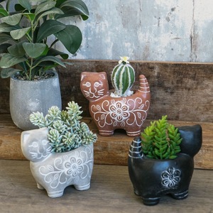 Soporte de maceta de cemento con forma de Animal de alta calidad, animales grandes y pequeños, hogar, jardín, maceta decorativa para plantas al aire libre, Kit para uso en el jardín - Product Image 6