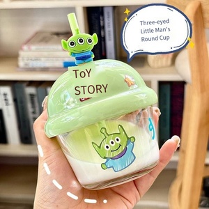 <span class=keywords><strong>Set</strong></span> Regalo Tazza in Vetro per Bambini con Cannuccia, Design Orsetto Fragola, per Latte e <span class=keywords><strong>Colazione</strong></span> - Product Image 4