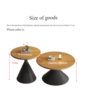 Nuevo producto <span class=keywords><strong>Idea</strong></span> 2025 tendencia moderno Simple madera maciza juego de mesa de té muebles de sala de estar Uso de mesa de centro - Product Image 6